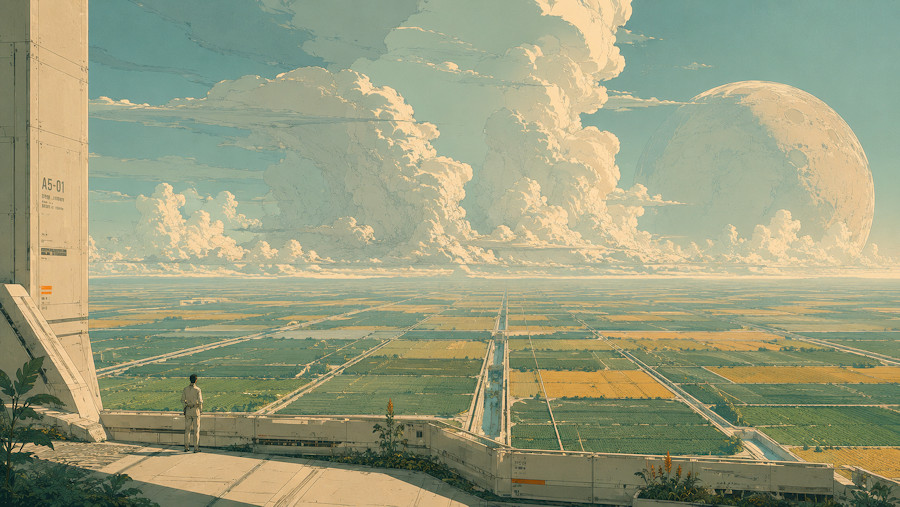 Plataforma A5-01 — Vista de los campos continentales